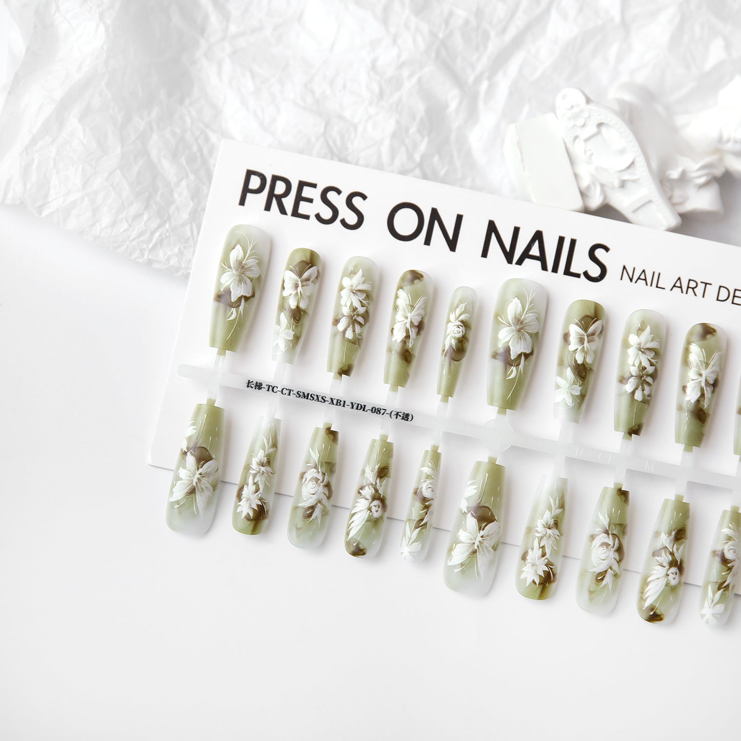 New Chinese Style Butterfly Winning Bamboo Manicure Glossy Seal Layer