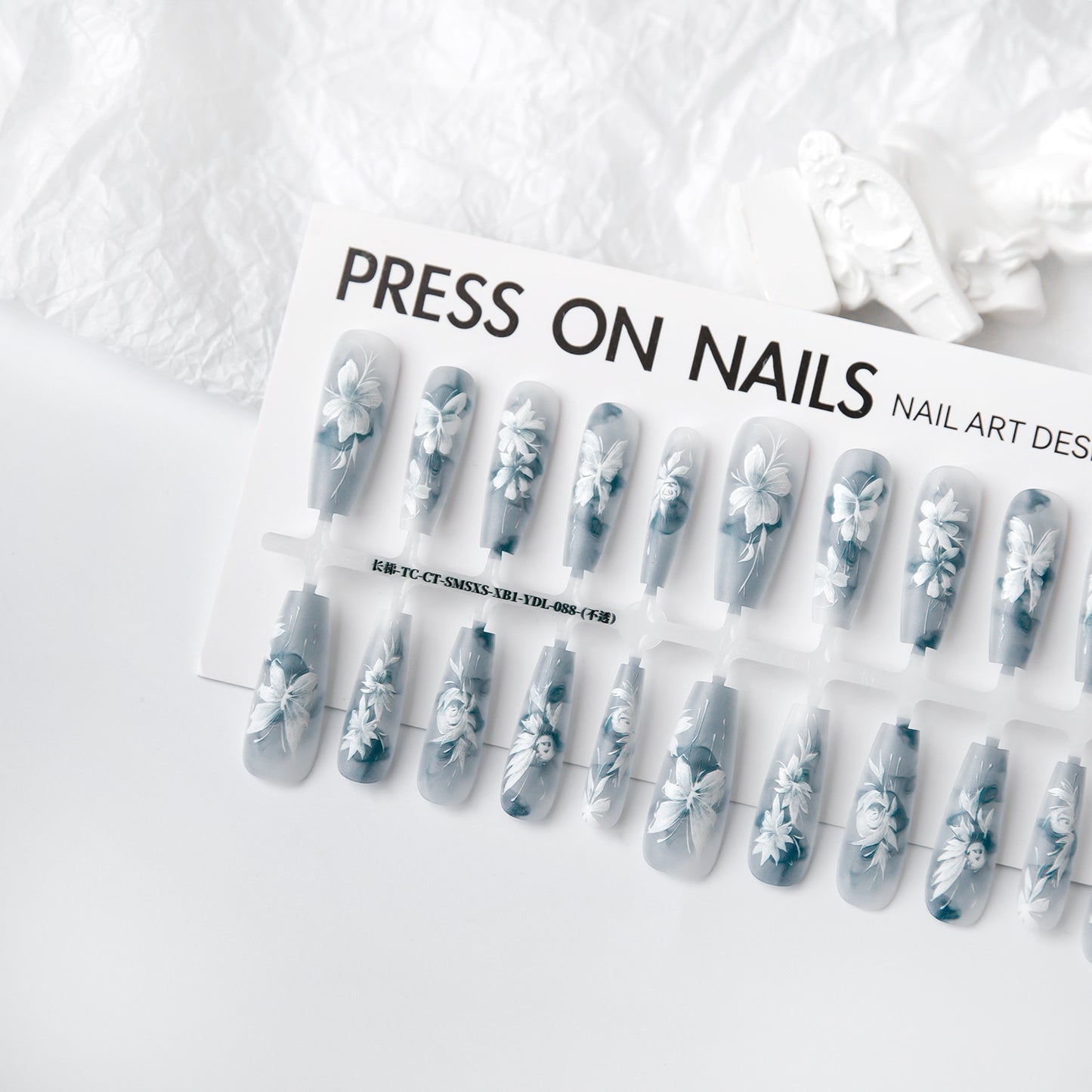 New Chinese Style Butterfly Winning Bamboo Manicure Glossy Seal Layer