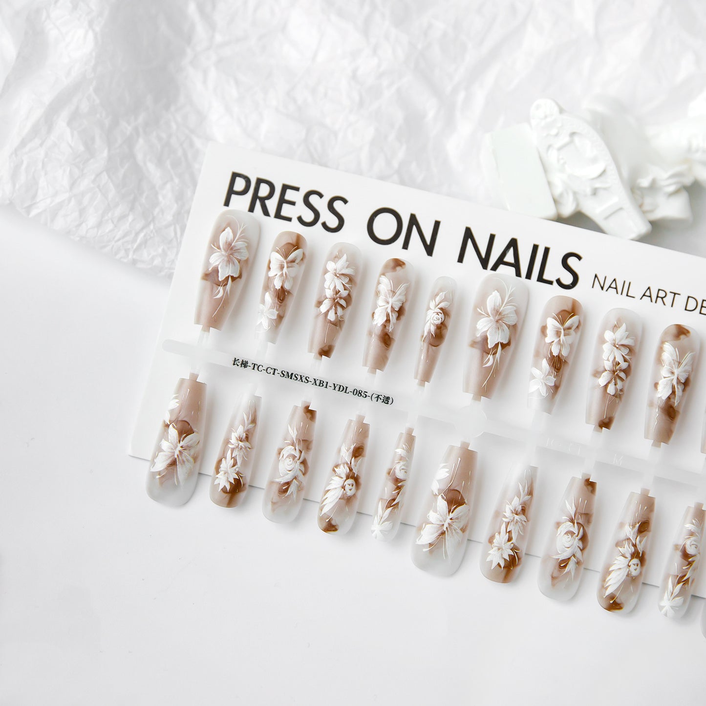New Chinese Style Butterfly Winning Bamboo Manicure Glossy Seal Layer