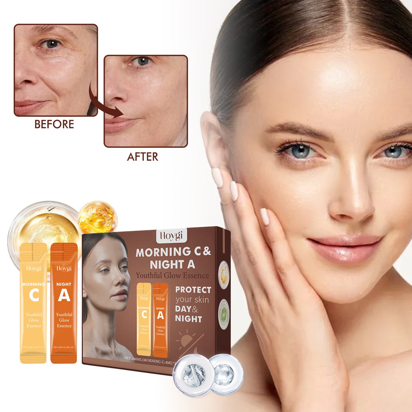 Firming Moisturizing Anti-wrinkle Double Skin Beauty
