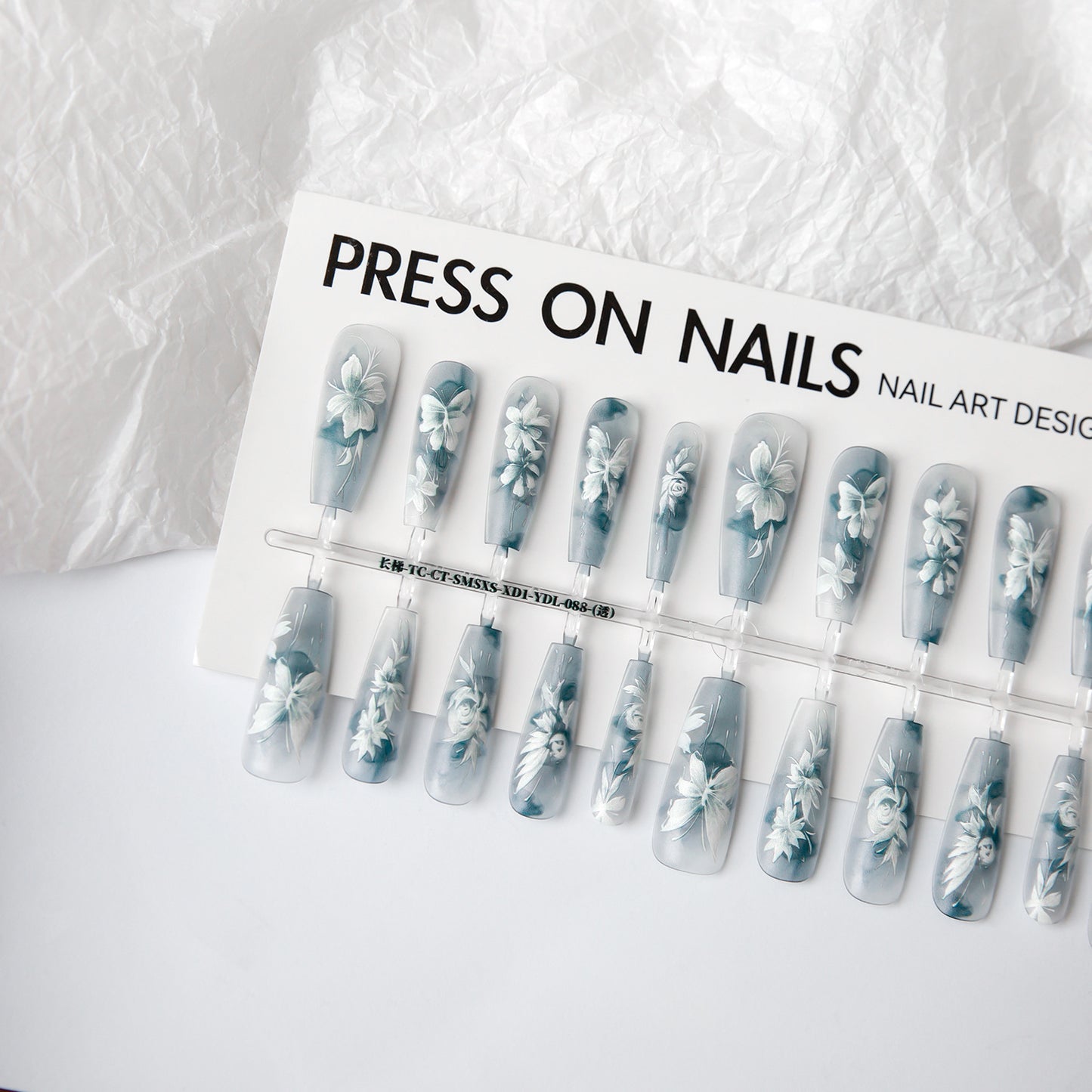 New Chinese Style Butterfly Winning Bamboo Manicure Glossy Seal Layer