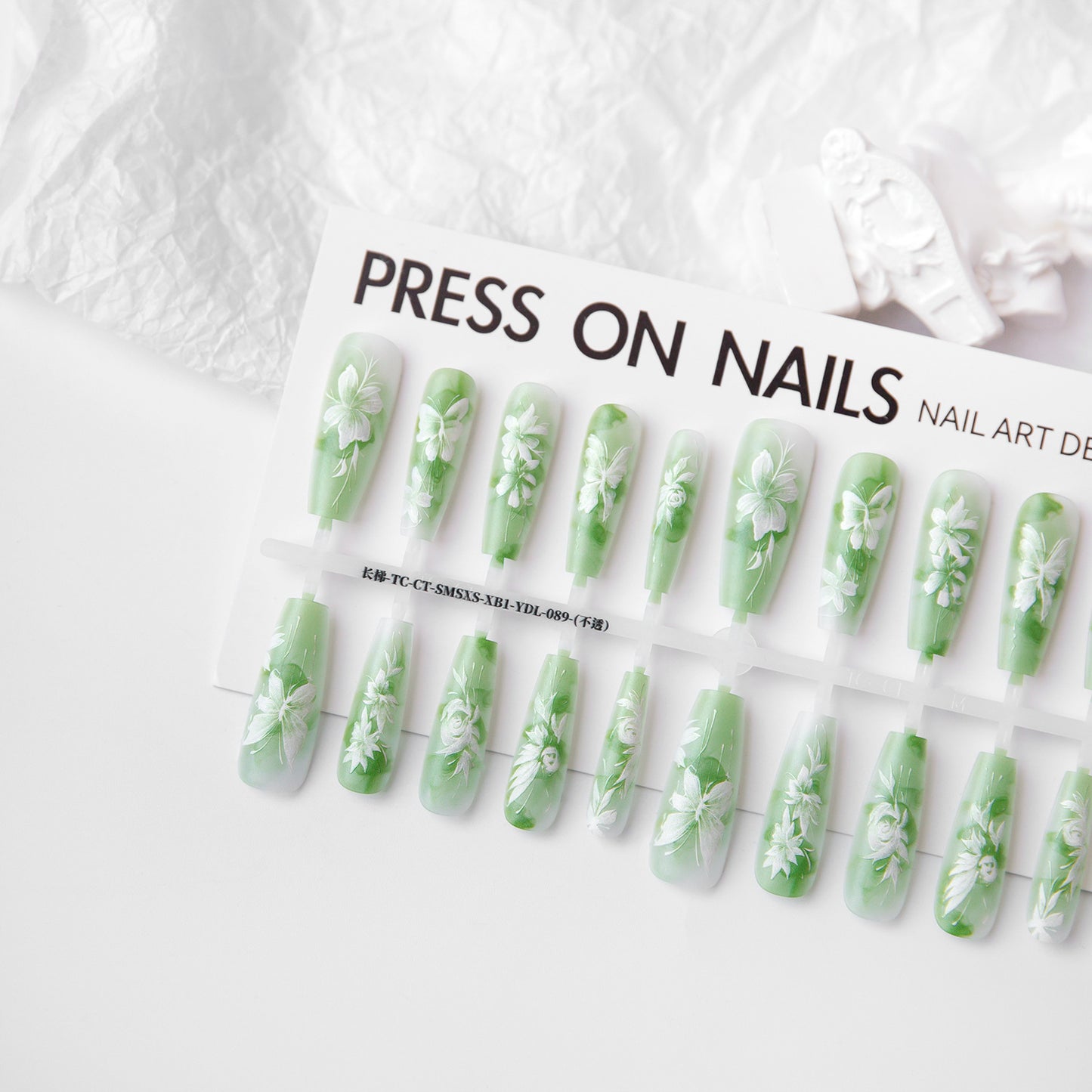 New Chinese Style Butterfly Winning Bamboo Manicure Glossy Seal Layer