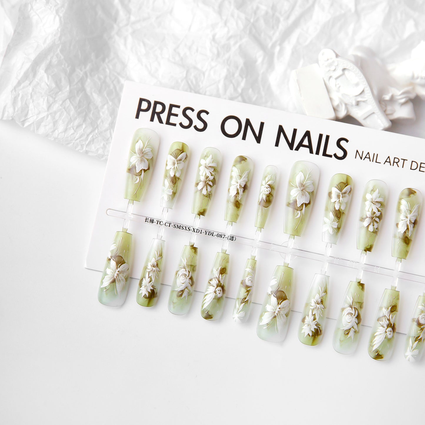 New Chinese Style Butterfly Winning Bamboo Manicure Glossy Seal Layer