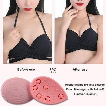 Intelligent breast massage device