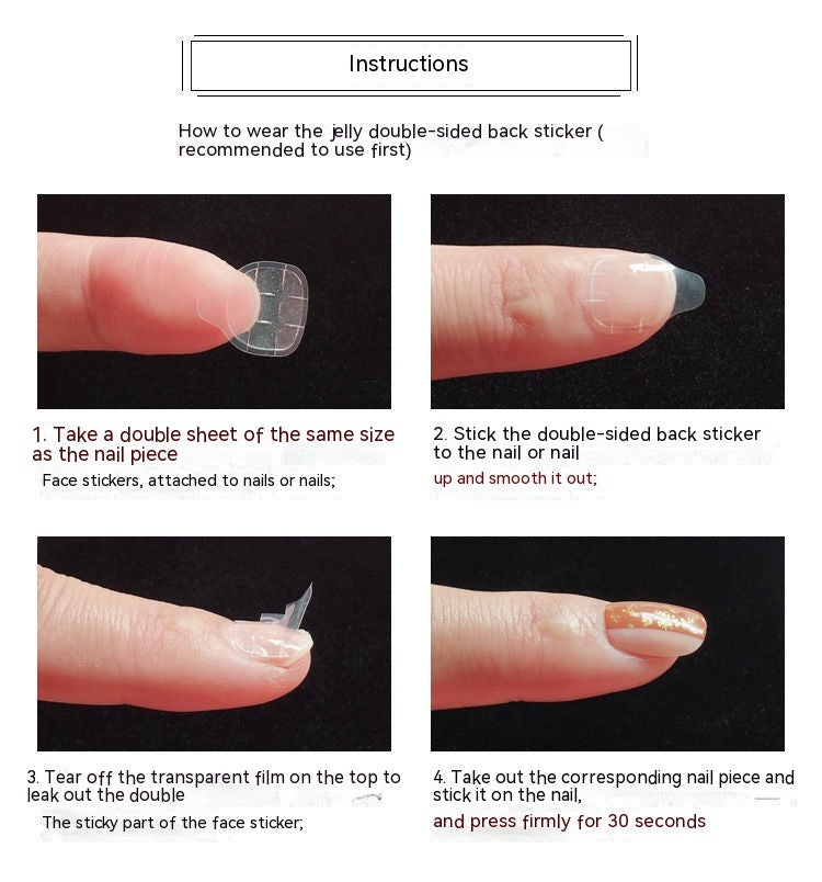 Wear Armor Handmade Finished Nail Beauty Fake Nail Patch