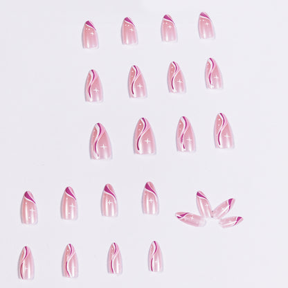 Wave Minimalist Series Pointed Wearing Nail Products